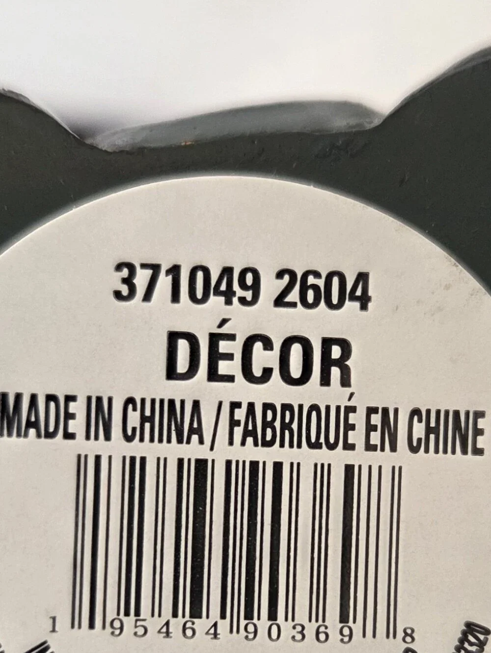 None includes color painted